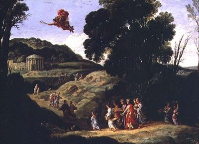 バッカナル 作： Cornelis van Poelenburgh or Poelenburch