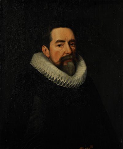男の肖像 作： Cornelis van der Voort (follower of)