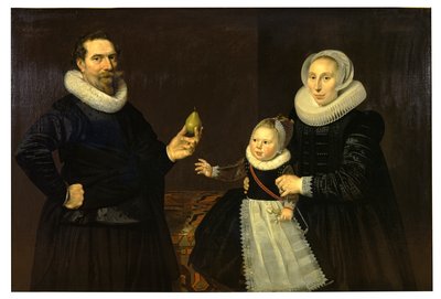 家族の肖像画（キャンバスに油彩） 作： Cornelis van der Voort