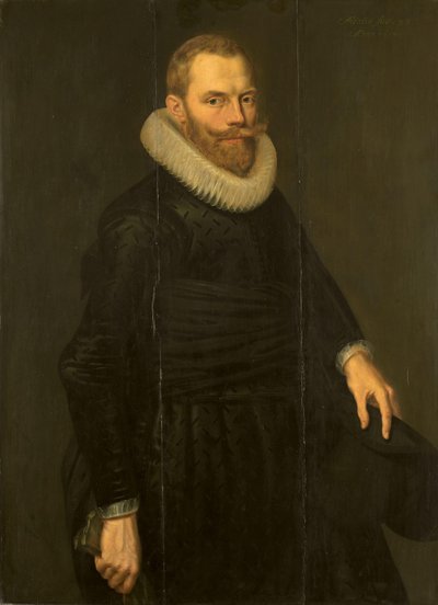 ダーク・ハッセラーの肖像 作： Cornelis van der Voort