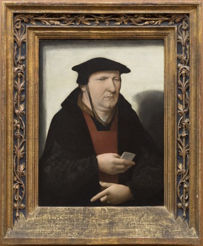 男、1530年頃 作： Cornelisz Anthonisz