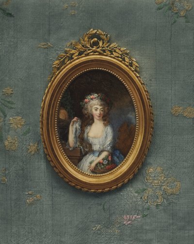 ヘッセ＝ダルムシュタットのルイーズ王女の肖像 作： Cornelius Hoyer