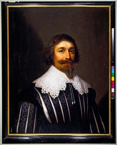 コンブウェルのウィリアム・キャンピオン卿の肖像 作： Cornelius I Johnson