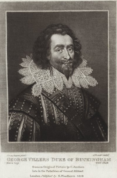 ジョージヴィラーズバッキンガム公 作： Cornelius Janssen van Ceulen