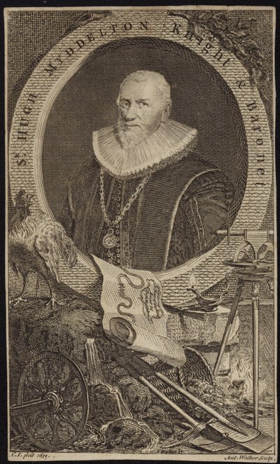 ヒュー・マドルトン 作： Cornelius Janssen van Ceulen
