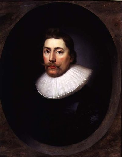 ジェントルマンの肖像 作： Cornelius Janssen van Ceulen