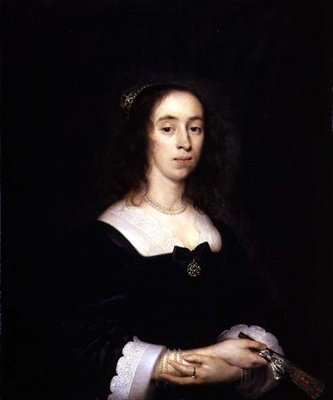 ある女性の肖像 作： Cornelius Janssen van Ceulen