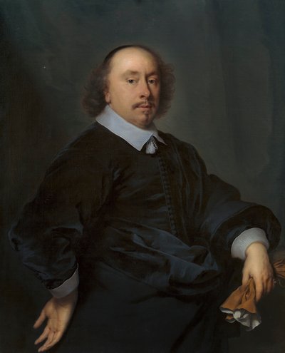 男の肖像 作： Cornelius Johnson