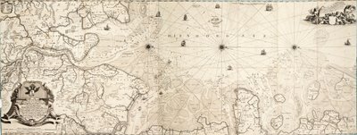 北海の海図 作： Cornelius Martin Wohlers