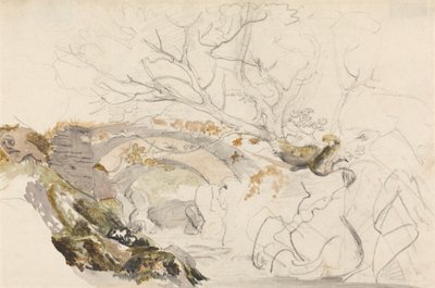 橋と木 作： Cornelius Varley