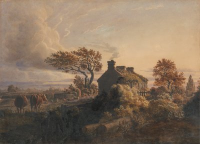 夜 作： Cornelius Varley