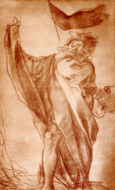 パルマのカテドラルドームの使徒像のデザイン 作： Antonio da Correggio