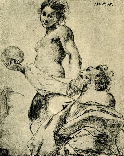 グループで勉強する 作： Antonio da Correggio