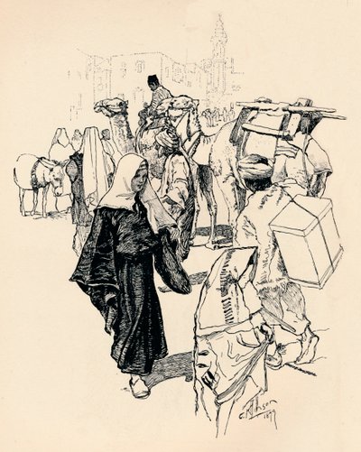 ベツレヘムのシーン、1899 作： Corwin Knapp Linson