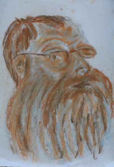 あごひげを生やした男 作： Cosima Duggal