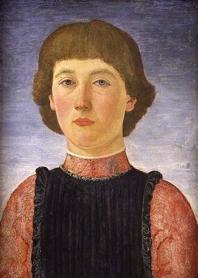 若い紳士の肖像 作： Cosimo Rosselli