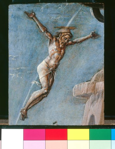 キリストは十字架につけられました 作： Cosimo Tura
