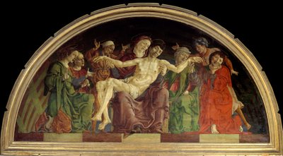 La pieta Detrempe sur bois de Cosimo Tura (コジモ・トゥーラ) (コジモ・トゥーラ) 作： Cosimo Tura