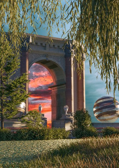 グランド・アーチウェイの夕日 作： CosmoZach
