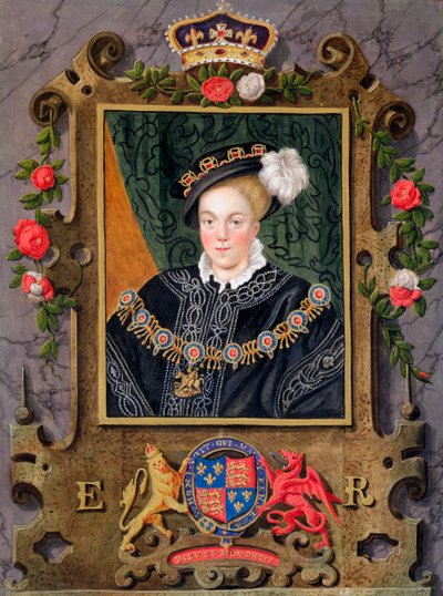 エドワード 6 世、イングランド王、1825 年 作： Countess of Essex Sarah