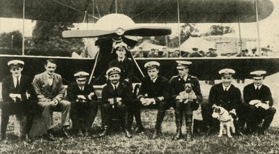 イギリス空軍のサムソン司令官...第一次世界大戦、c1914、c1920。 作： Cribb
