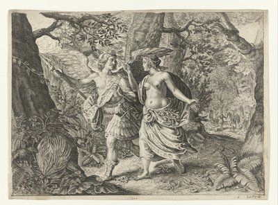 キルケーはピカスをキツツキに変える Ovid