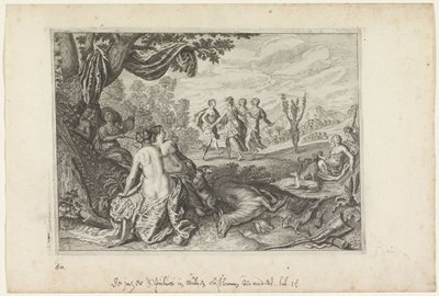 アプルスがオリーブの木に変身 Ovid