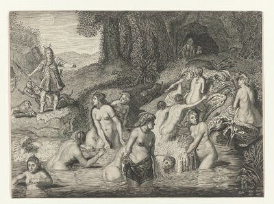 ダイアナはアクタイオンを鹿に変える Ovid