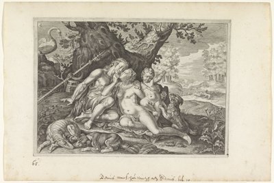 金星はアドニスに警告します Ovid