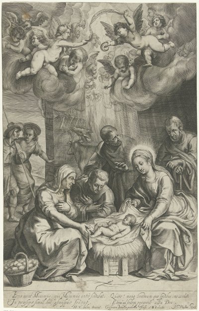 羊飼いの礼拝 作： Crispijn van den Queborn