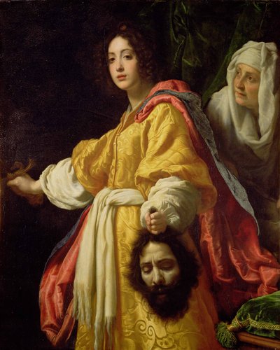 ホロフェルネスの頭を持つジュディス、1615年 作： Cristofano Allori