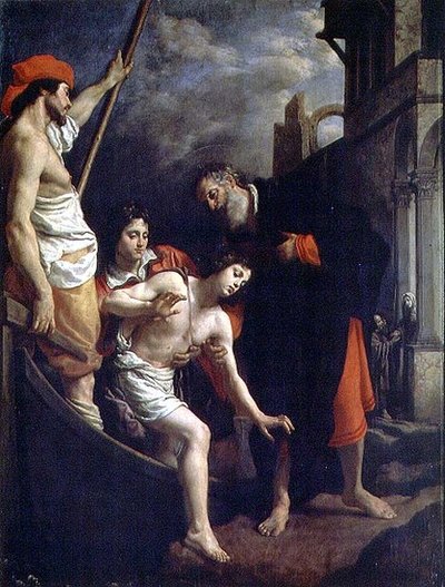 セント・ジュリアンのホスピタリティ 作： Cristofano Allori