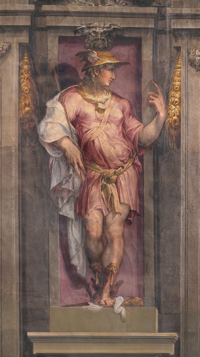 水銀、1556-1557 作： Cristofano Gherardi