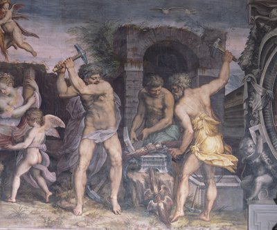 バルカンのフォージ、1555 作： Cristofano Gherardi