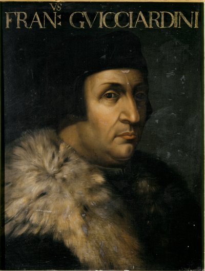 ギッチャルディーニ・フランチェスコ《肖像》1605年以前（木に油彩） 作： Cristofano dell