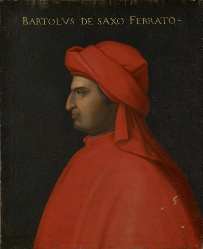 バルトロダサッソフェッラートの肖像、1560年頃 作： Cristofano dell Altissimo