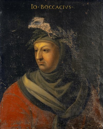 ジョヴァンニボッカチオの肖像、1560年頃 作： Cristofano dell Altissimo