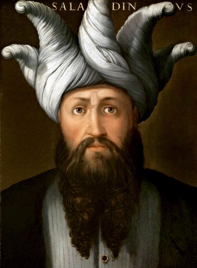 サラディンの肖像、1566-68 作： Cristofano dell Altissimo