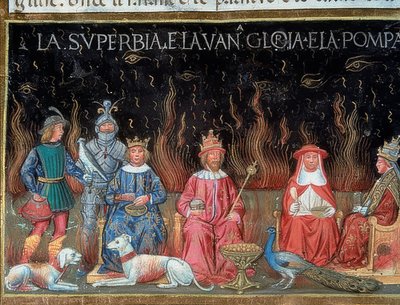 罪人の告白（c.153v）。 1476年 作： Cristoforo De Predis