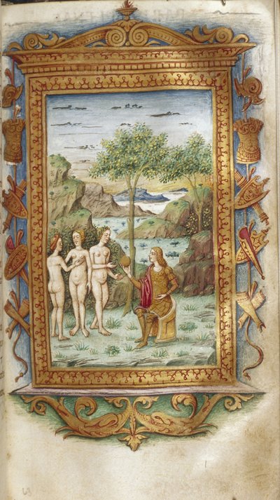 パリの判決、1485〜1499年 作： Cristoforo Majorana