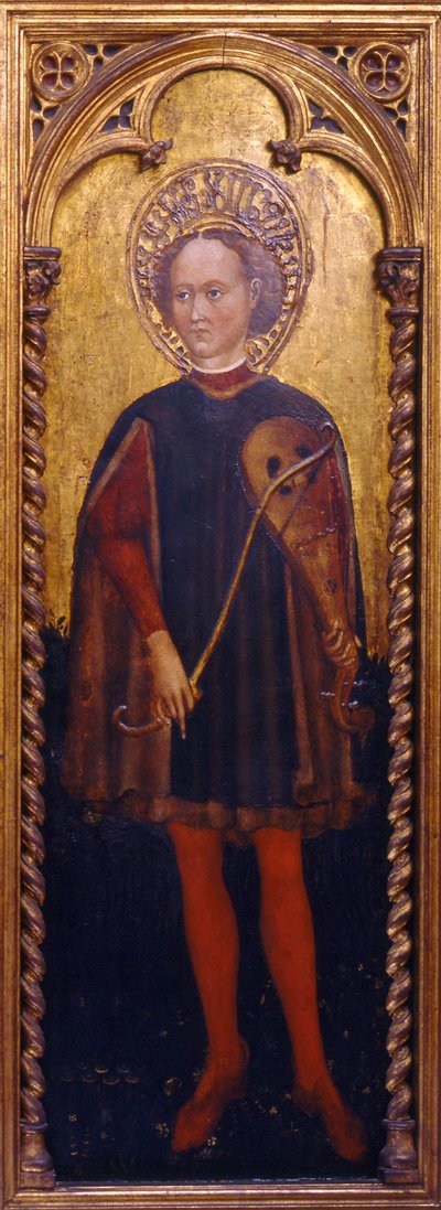 ローマの聖ジェネシス、15世紀の後半。 作： Cristoforo Moretti