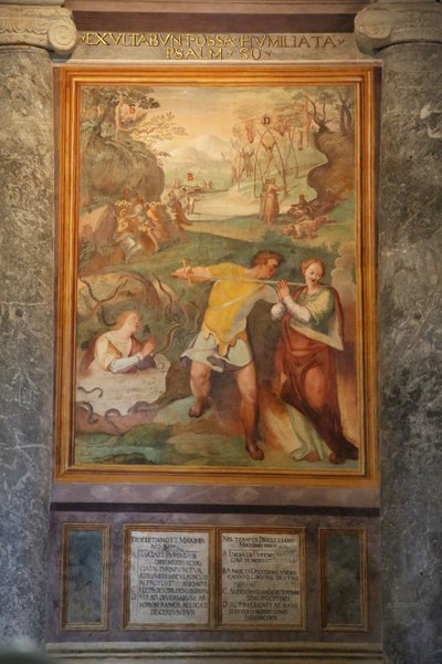 聖ルーシーの殉教と他の聖徒の聖ユーフェミア 作： Cristoforo and Tempesta, Antonio Roncalli