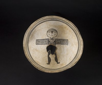 絵付鉢 1200-1300年頃（陶器、顔料入り） 作： カルチャーミンブリス