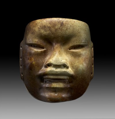 マスク 作： Culture Olmec