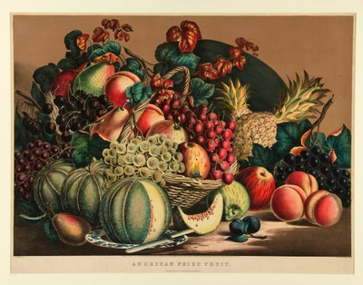 アメリカンプライズフルーツ 作： Currier and Ives