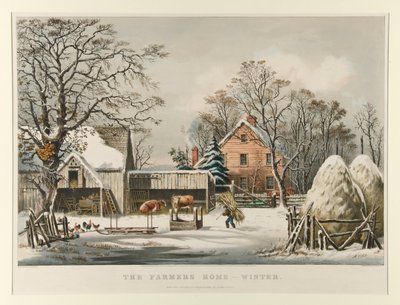農家 作： Currier and Ives