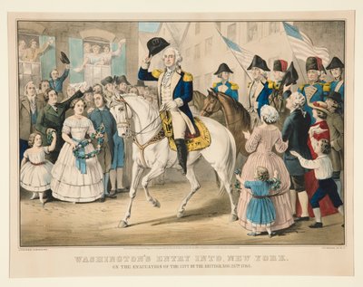 ワシントン 作： Currier and Ives