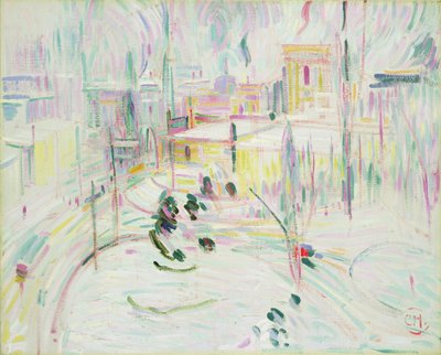 冬のベルリン、1912-14 作： Curt Herrmann