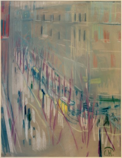 冬のKnesebeckstrasse 作： Curt Herrmann
