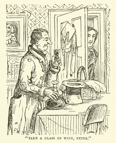 リトル氏バウンサーと彼の友人の緑豊かな緑のイラスト 作： Cuthbert Bradley